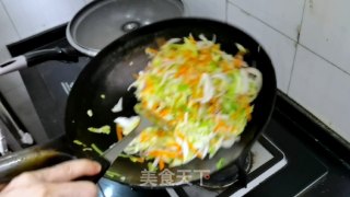 三丝蛋炒里的做法步调：4