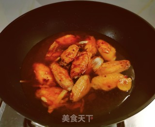 蔓越莓干烧鸡翅的做法步调：8