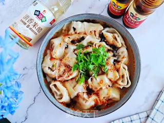 酸汤牛肉馄饨的做法步调：11