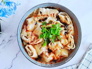 酸汤牛肉馄饨的做法步调：12
