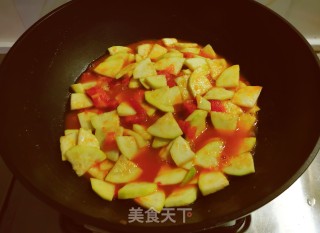 茄汁西葫的做法步调：6