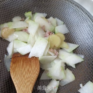肉沫竹荪炖冬瓜的做法步调：7