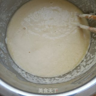 煎毛蓬菜肉茄盒的做法步调：1