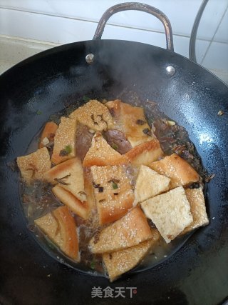 梅干菜卤牛肉泡馕的做法步调：7