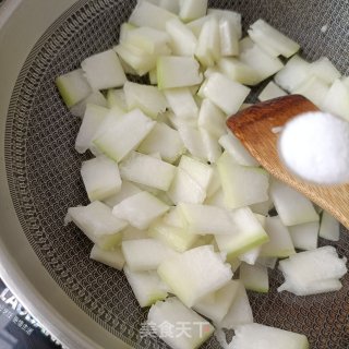苋菜肉条冬瓜汤的做法步调：12