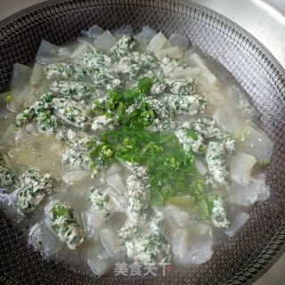 苋菜肉条冬瓜汤的做法步调：20