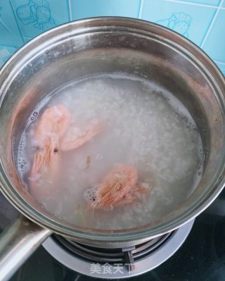 西蓝花、海参粥的做法步调：7