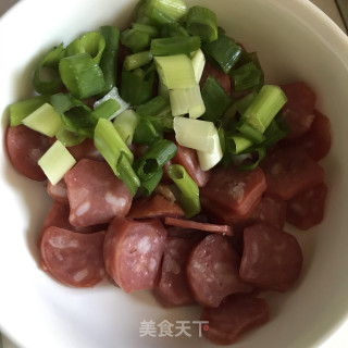胡萝卜蛋炒饭的做法步调：4