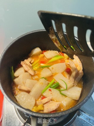 泡椒魔芋烧鸭爪的做法步调：7