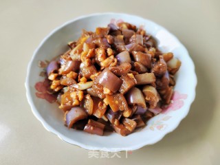 茄子肉丁挨卤里的做法步调：8