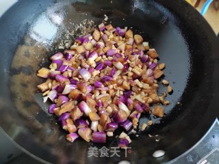 茄子肉丁挨卤里的做法步调：6