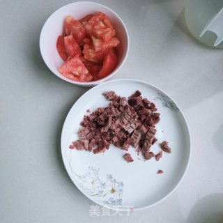 西白柿驴肉羹的做法步调：2
