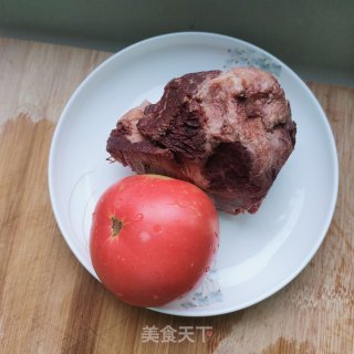 西白柿驴肉羹的做法步调：1