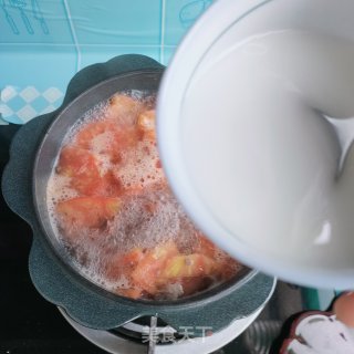 西白柿驴肉羹的做法步调：7