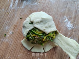【抻里法】瓜丝麦饼的做法步调：12