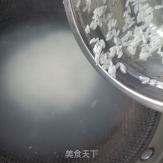 人参苗鲍鱼粥的做法步调：3