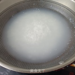 人参苗鲍鱼粥的做法步调：9