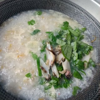 人参苗鲍鱼粥的做法步调：15