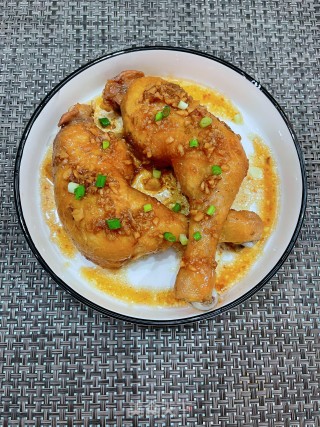 沙姜焗鸡腿的做法步调：12