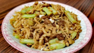 猪肉豆角卤里的做法步调：14