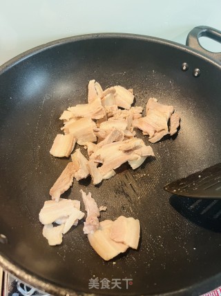 四川老咸菜回锅肉的做法步调：2