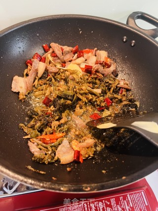 四川老咸菜回锅肉的做法步调：6