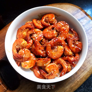 干煸虾尾的做法步调：8