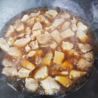 家常白烧肉的做法步调：8