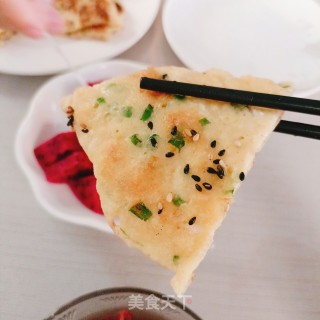 葱花鸡蛋饼的做法步调：13