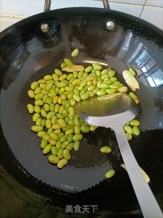 紫苏毛豆的做法步调：2