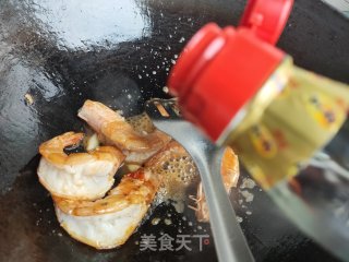 青虾炒辣椒的做法步调：9