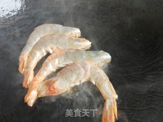青虾炒辣椒的做法步调：5