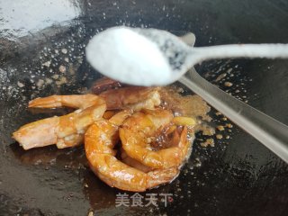 青虾炒辣椒的做法步调：10