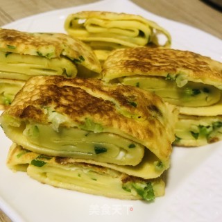 早饭单味蛋饼的做法步调：16