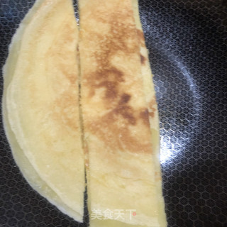 早饭单味蛋饼的做法步调：8