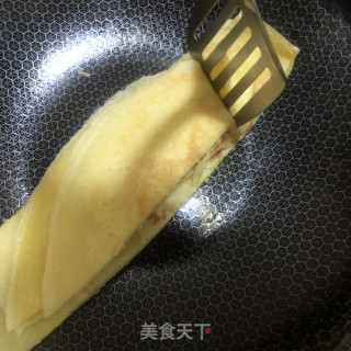 早饭单味蛋饼的做法步调：9