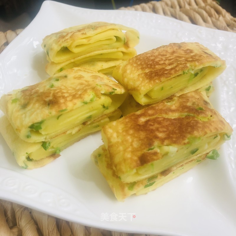 早饭单味蛋饼的做法