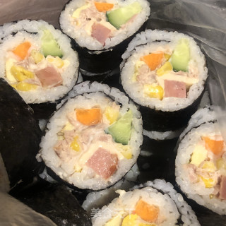 紫菜包饭的做法步调：12
