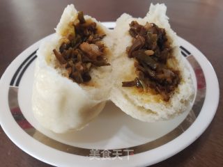 油豆角酱肉包的做法步调：17