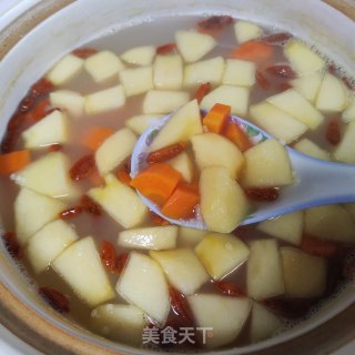 苹果小米粥的做法步调：8
