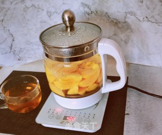 黄桃冰糖火的做法步调：7