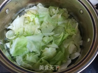 响油脚撕菜的做法步调：2