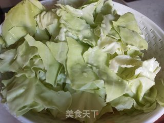 响油脚撕菜的做法步调：1