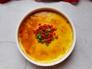 海米蒸鸡蛋的做法步调：13