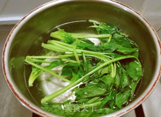 菠菜饼的做法步调：2