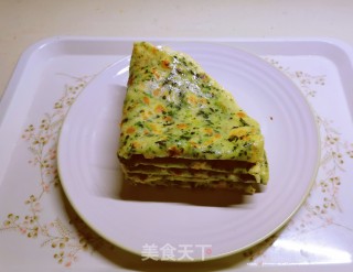 菠菜饼的做法步调：10