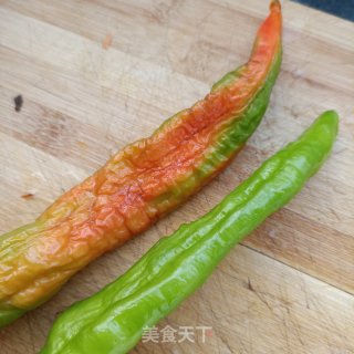 辣炒花菜的做法步调：5
