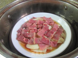 杂粗水腿蒸鞭笋的做法步调：12
