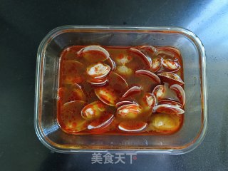 泰式捞汁花蛤的做法步调：8
