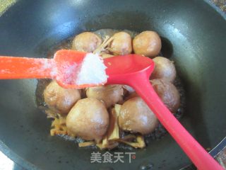 火笋烧油里筋塞肉的做法步调：13